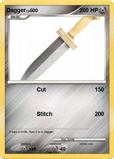 Pokemon Dagger