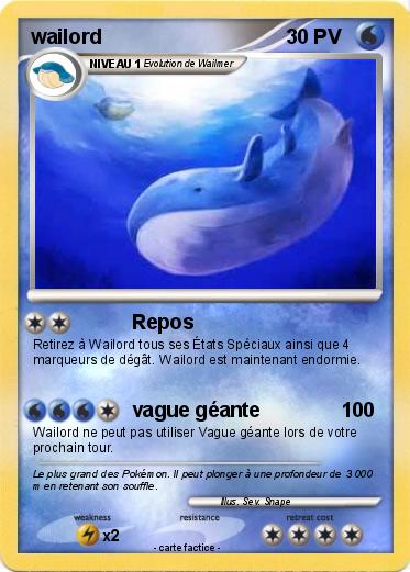 Pokemon wailord