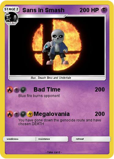 Pokemon Sans In Smash