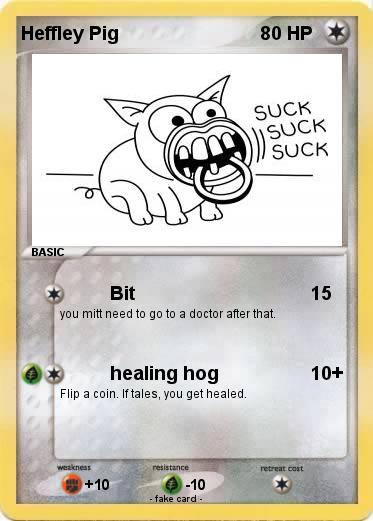Pokemon Heffley Pig