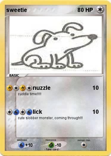 Pokemon sweetie