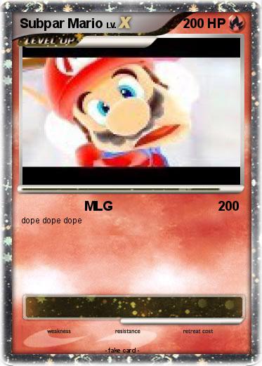Pokemon Subpar Mario