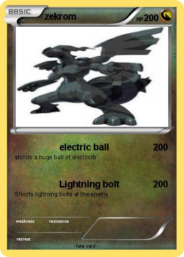 Pokemon zekrom