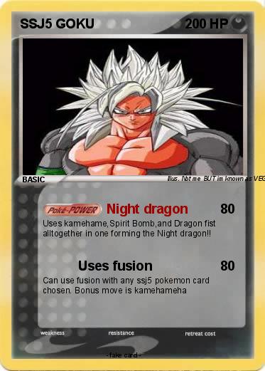 Pokemon SSJ5 GOKU