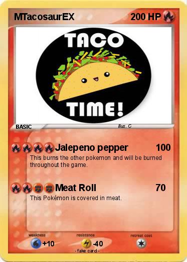 Pokemon MTacosaurEX
