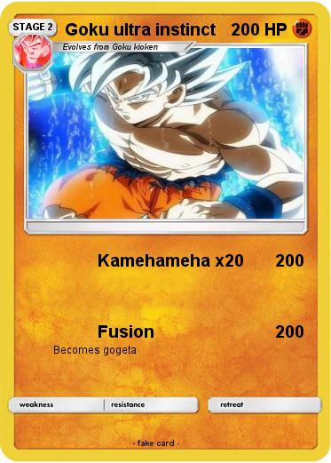 Pokemon Goku ultra instinct