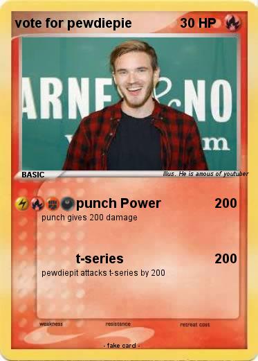 Pokemon vote for pewdiepie