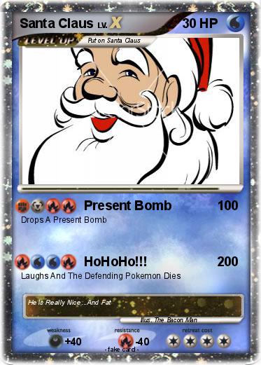 Pokemon Santa Claus