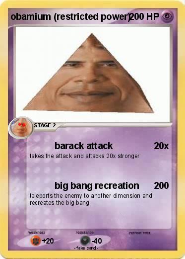 Pokemon obamium (restricted power)