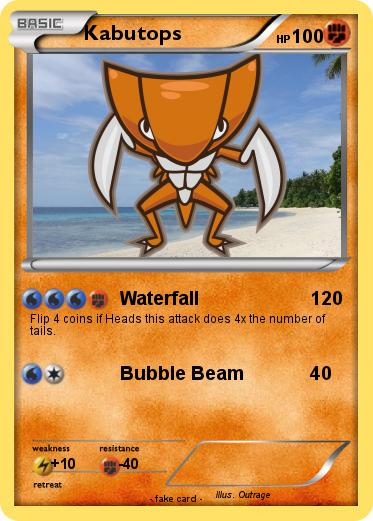Pokemon Kabutops