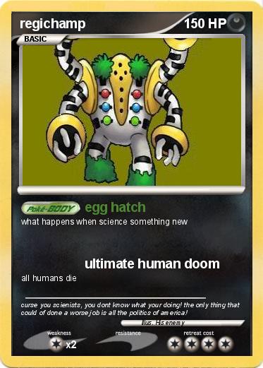 Pokemon regichamp