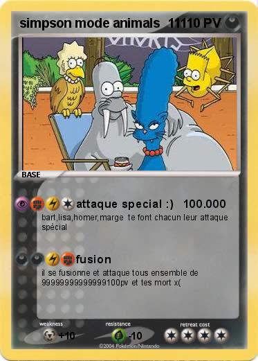 Pokemon simpson mode animals  11