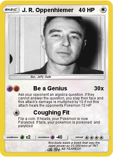 Pokemon J. R. Oppenhiemer