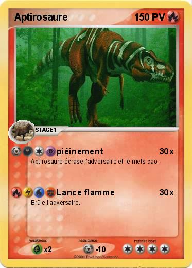 Pokemon Aptirosaure