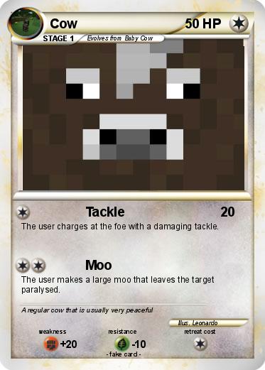 Pokemon Cow