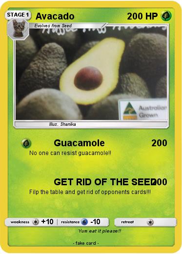 Pokemon Avacado