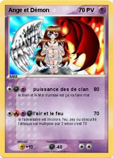 Pokemon Ange et Démon