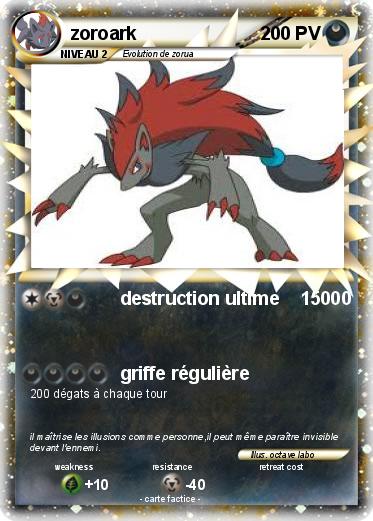 Pokemon zoroark