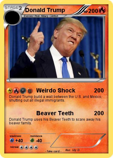 Pokemon Donald Trump