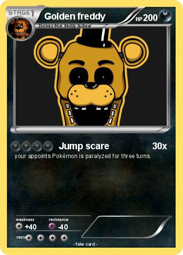 Pokemon Golden freddy