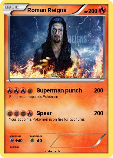 Pokemon Roman Reigns