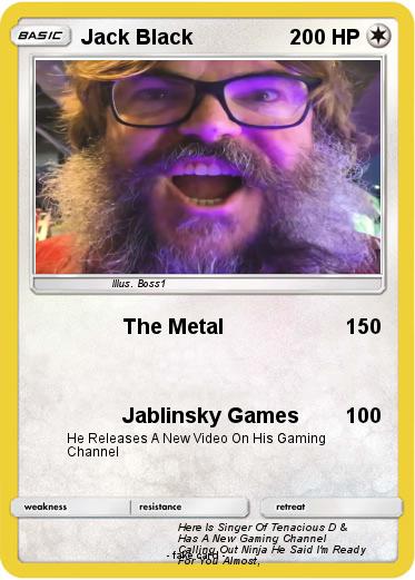 Pokemon Jack Black