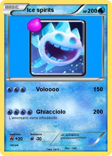 Pokemon Ice spirits