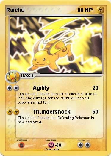 Pokemon Raichu