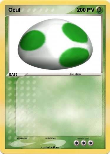 Pokemon Oeuf