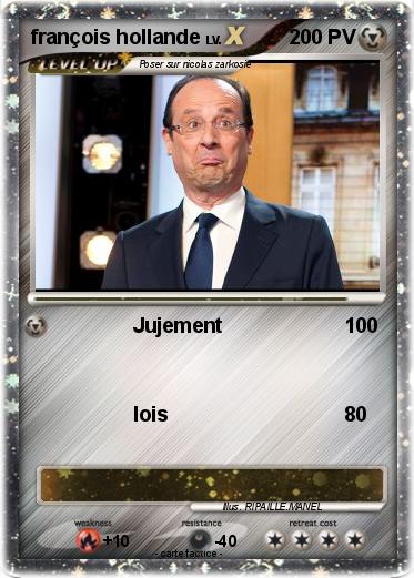 Pokemon françois hollande