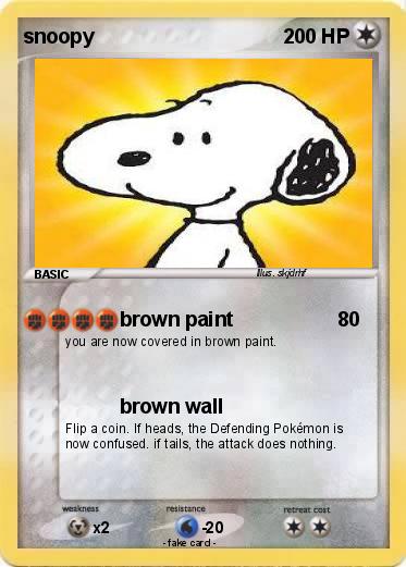 Pokemon snoopy