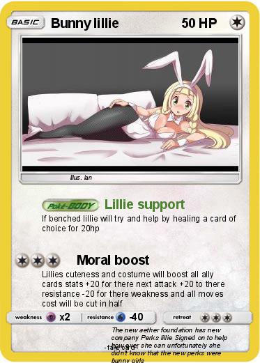Pokemon Bunny lillie