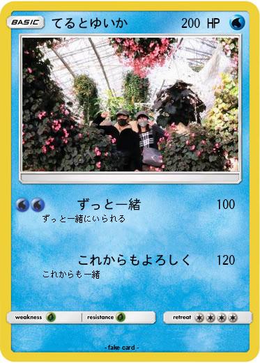 Pokemon てるとゆいか