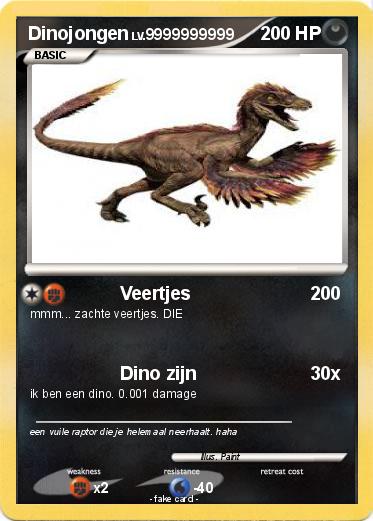 Pokemon Dinojongen