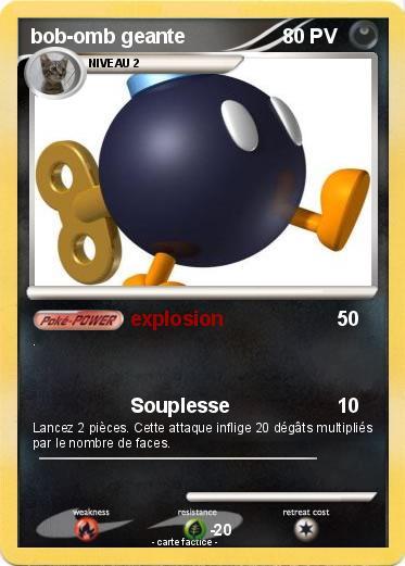 Pokemon bob-omb geante