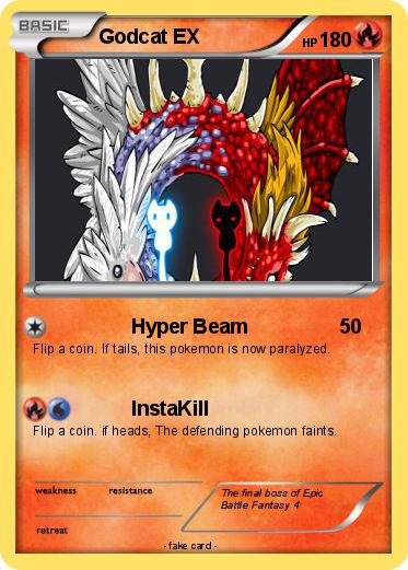 Pokemon Godcat EX
