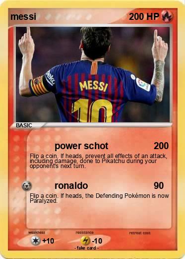 Pokemon messi
