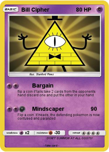 Pokemon Bill Cipher