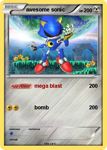 Pokemon awesome sonic