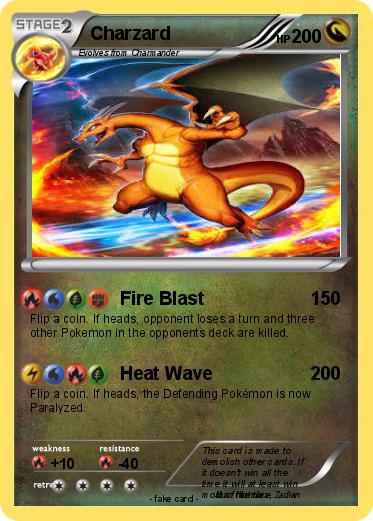 Pokemon Charzard
