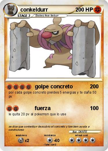 Pokemon conkeldurr