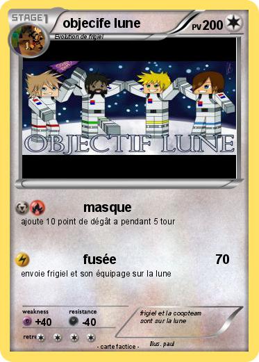 Pokemon objecife lune