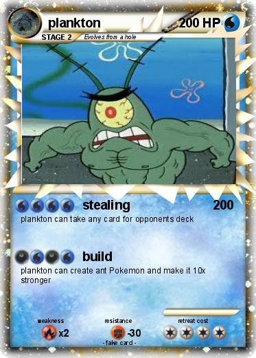 Pokemon plankton