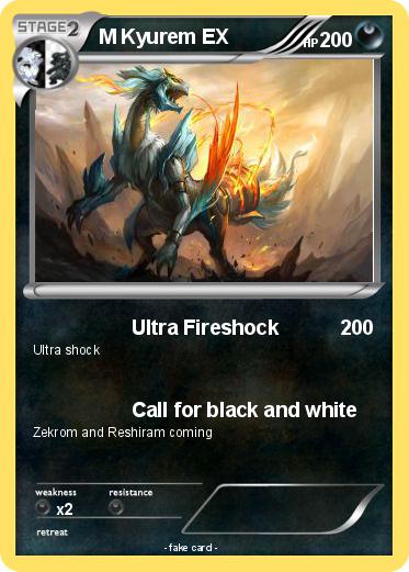 Pokemon M Kyurem EX