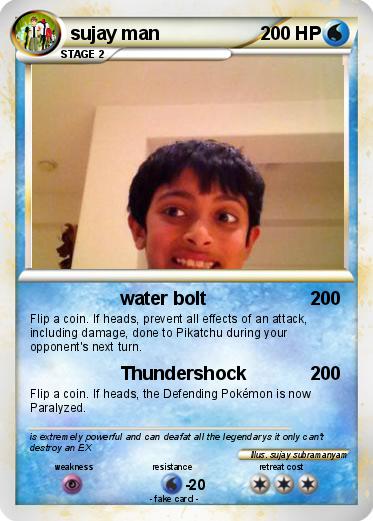 Pokemon sujay man
