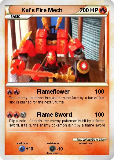 Pokemon Kai's Fire Mech