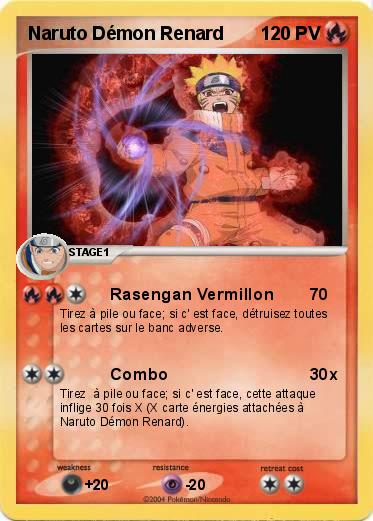 Pokemon Naruto Démon Renard
