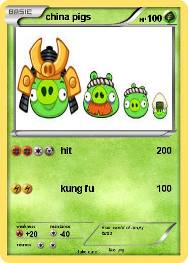 Pokemon china pigs