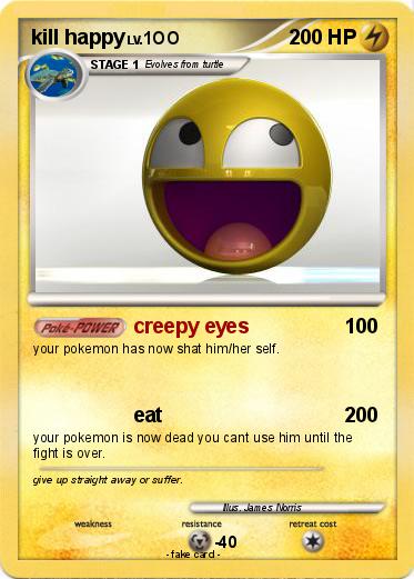 Pokemon kill happy
