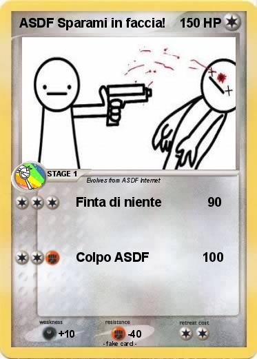 Pokemon ASDF Sparami in faccia!